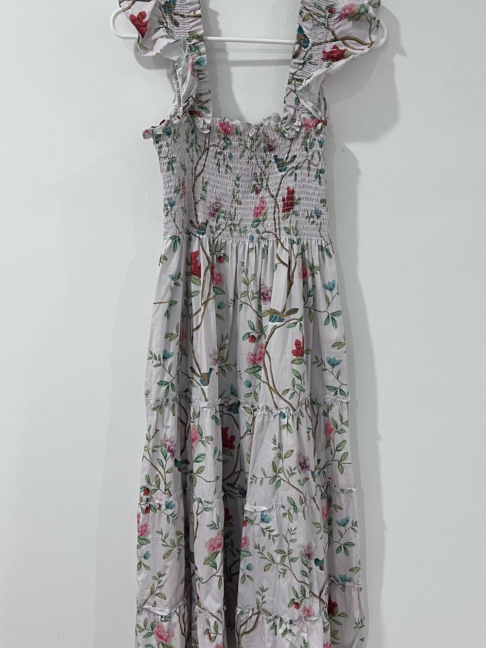 Hill House x Diane Hill Floral Nap Dress M Artist Edition 2022 Chinoiserie
